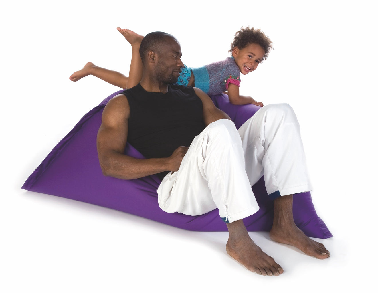 Pouf Try Angle XL - 150x120x125cm - Violet