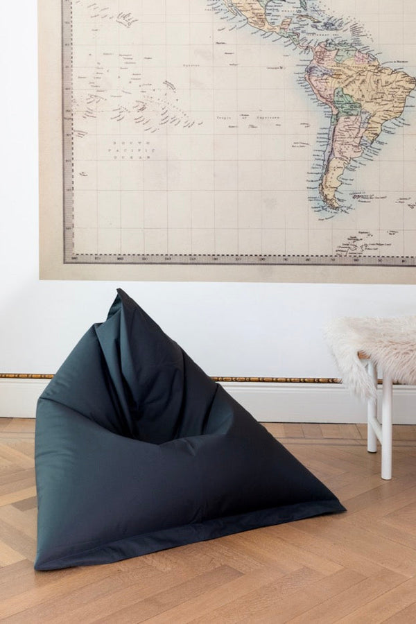 Pouf Try Angle - 100x65x65cm - Gris Foncé