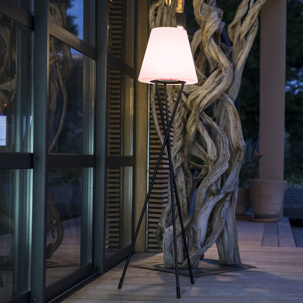 Try - Lampadaire Sans Fil - Polyéthylène - Gris