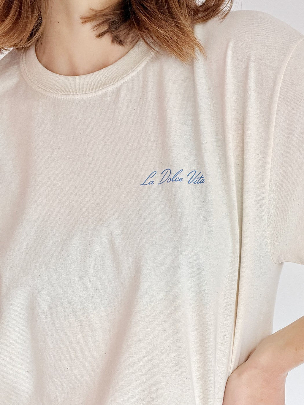 T-Shirt - Ivory - La Dolce Vita