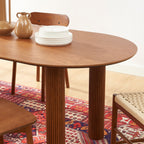 Penelope - Table - Placage Chêne - Noyer