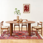 Penelope - Table - Placage Chêne - Noyer