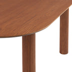 Penelope - Table - Placage Chêne - Noyer