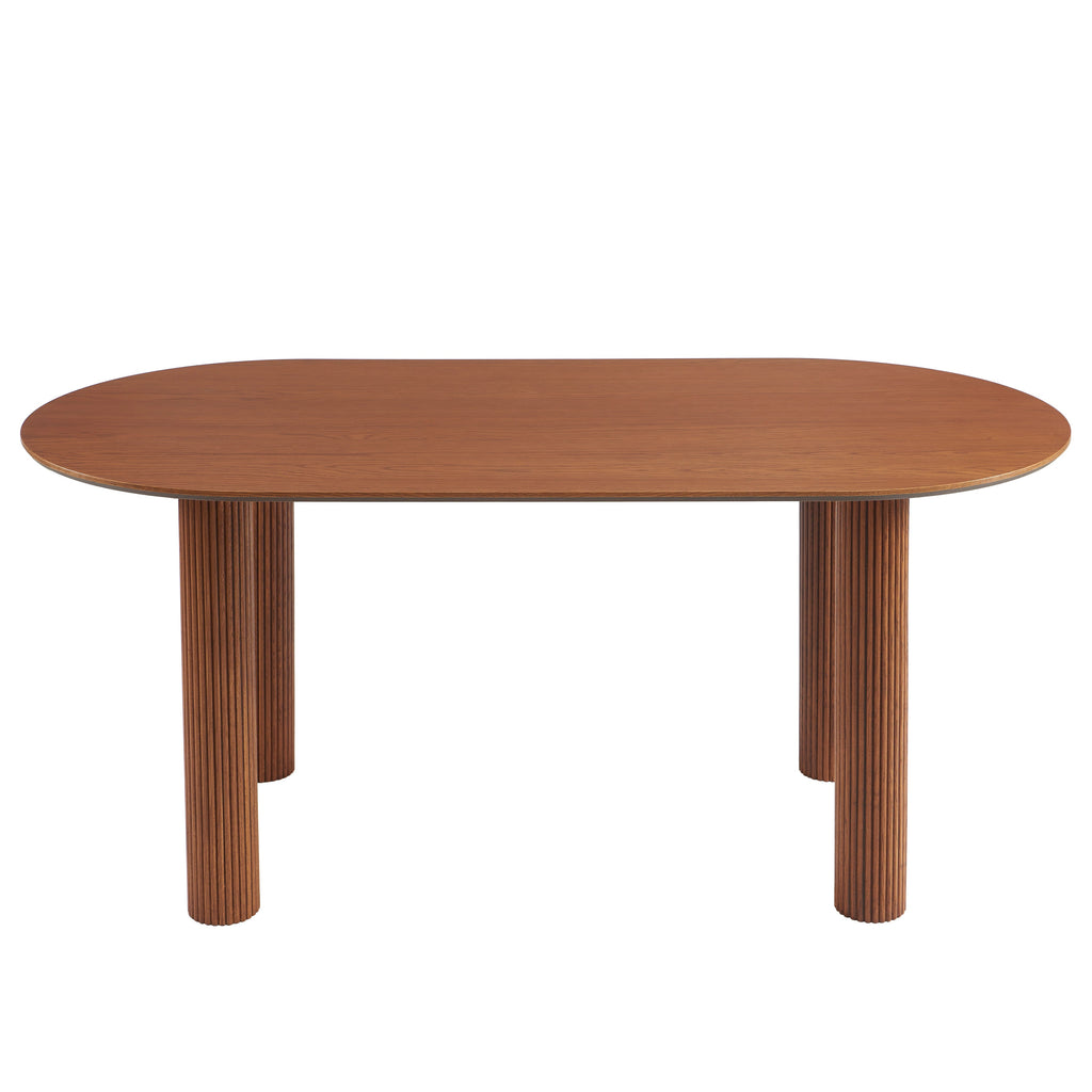 Penelope - Table - Placage Chêne - Noyer