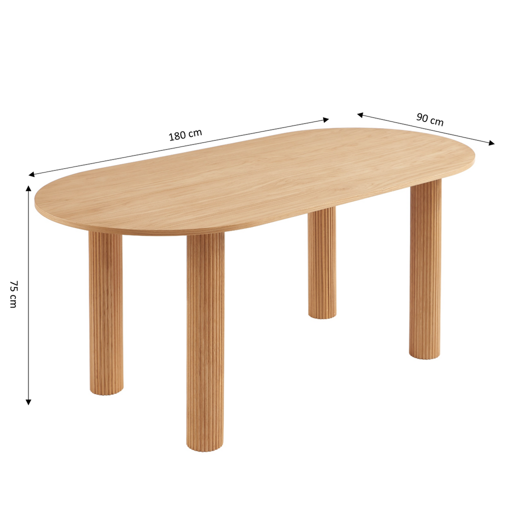 Penelope - Table - Placage Chêne