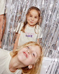 Le T-Shirt Sister Love En Coton Bio - Crème