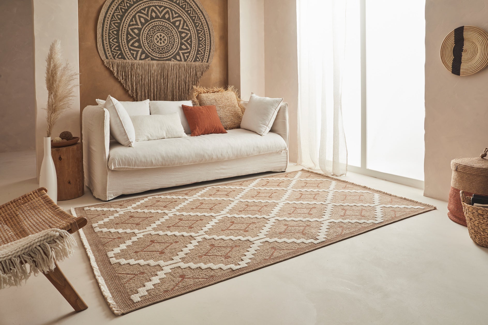 Tulum - Tapis D'Intérieur/Extérieur - Polypropylène - Terra