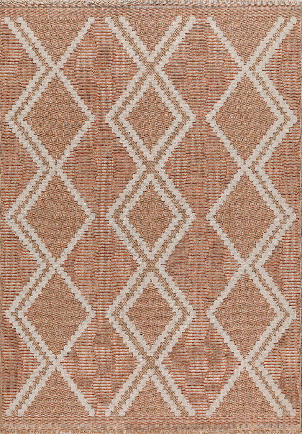 Tulum - Tapis D'Intérieur/Extérieur - Polypropylène - Terra