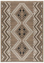 Tulum - Tapis D'Intérieur/Extérieur - Polypropylène - Noir