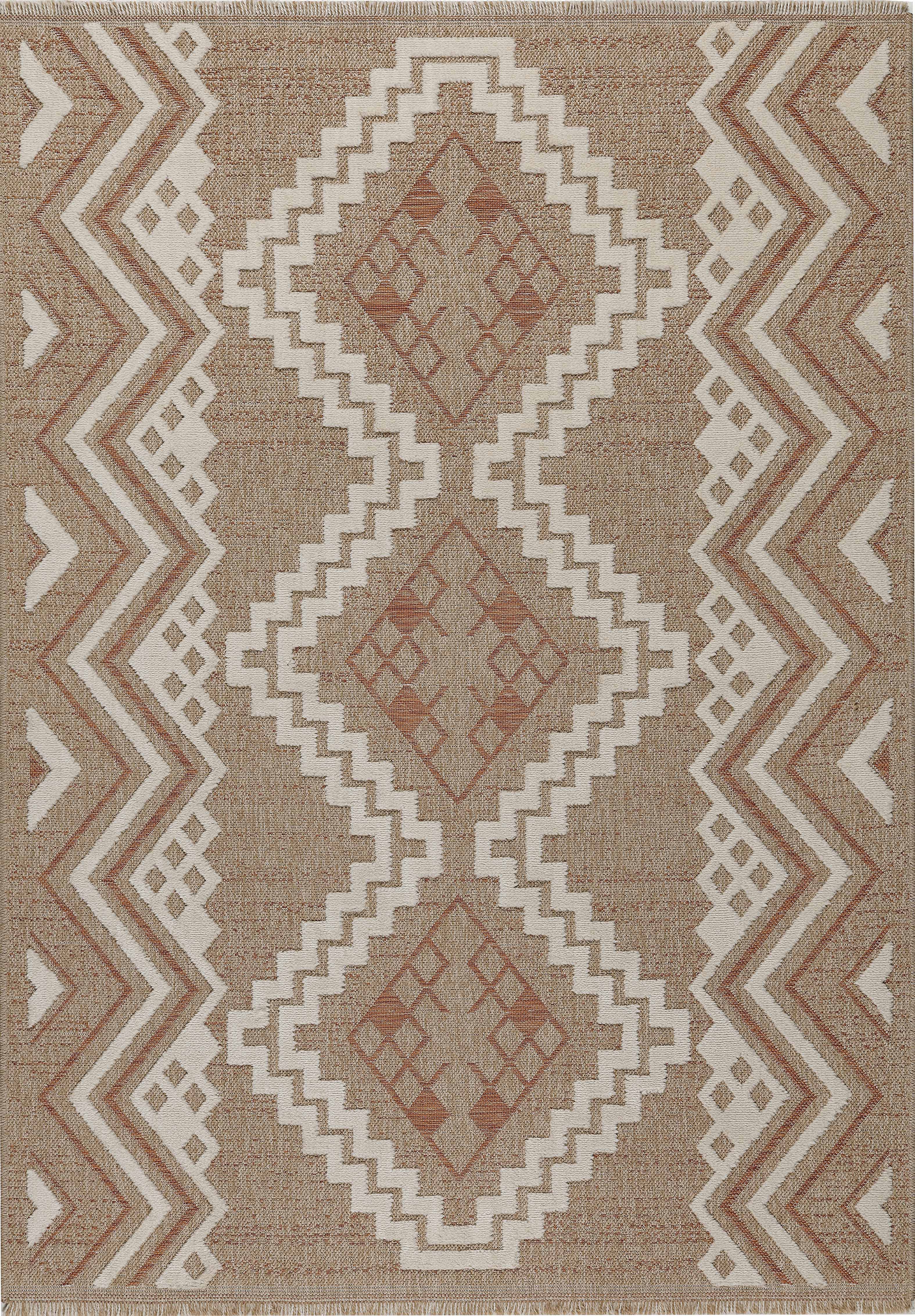 Tulum - Tapis D'Intérieur/Extérieur - Polypropylène - Terra