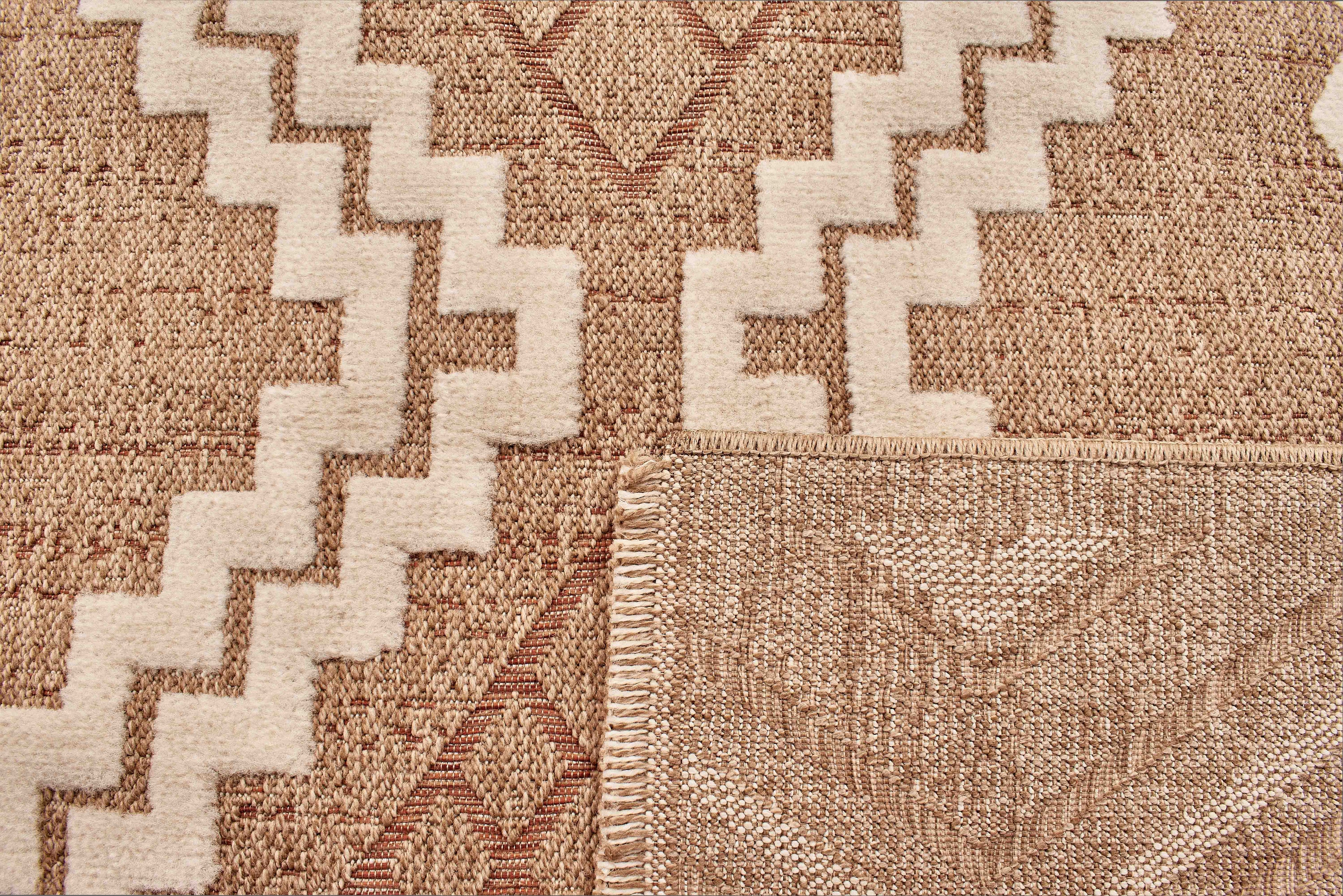 Tulum - Tapis D'Intérieur/Extérieur - Polypropylène - Terra