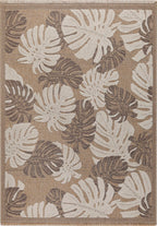 Tulum - Tapis D'Intérieur/Extérieur - Polypropylène - Marron