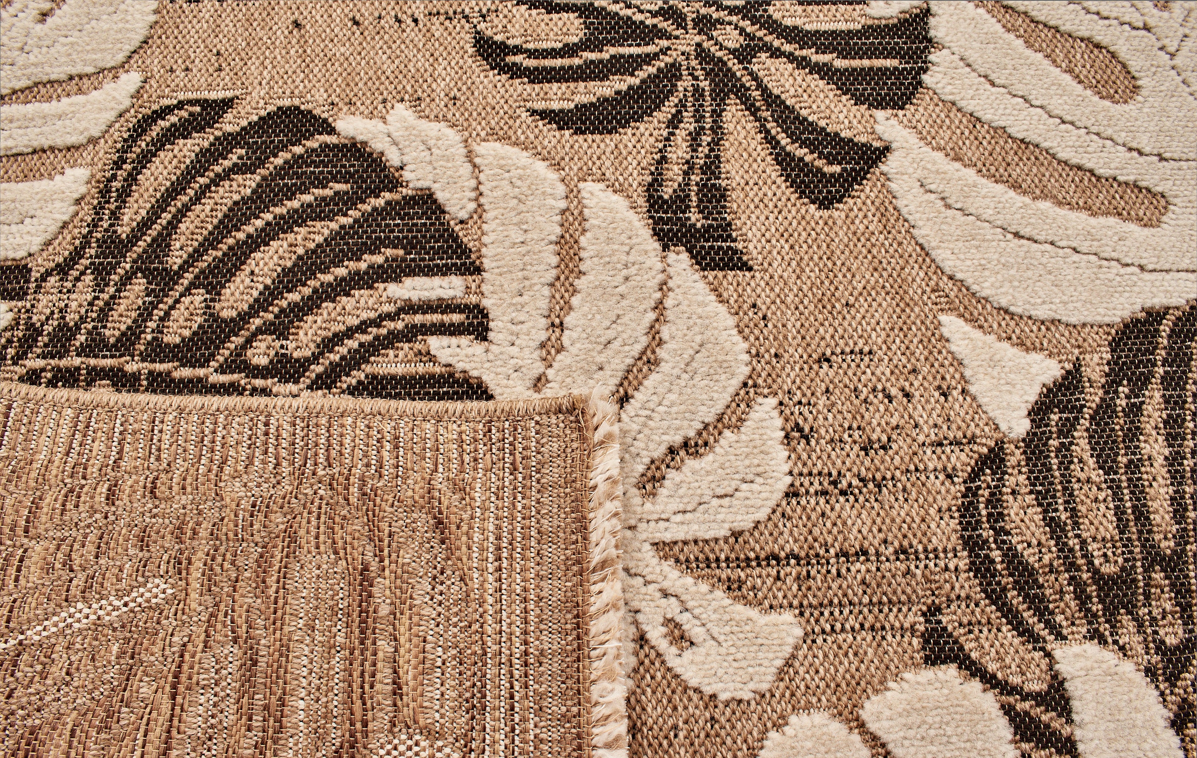 Tulum - Tapis D'Intérieur/Extérieur - Polypropylène - Noir