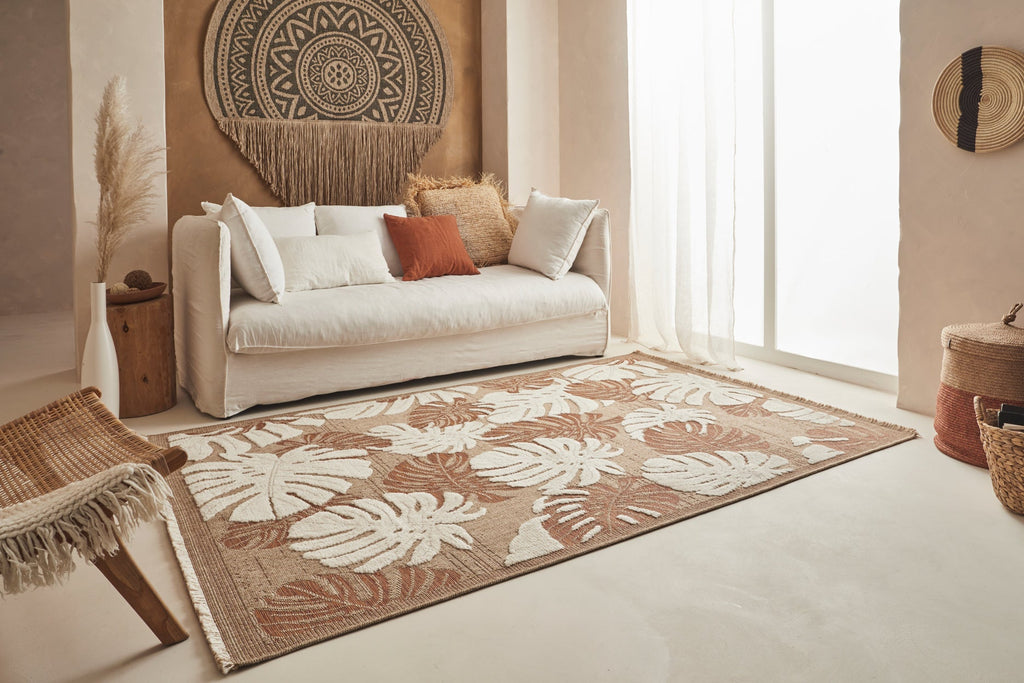 Tulum - Tapis D'Intérieur/Extérieur - Polypropylène - Terra