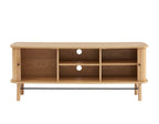 Meuble Tv Ernest - Frêne Portes Tambour Portes Tambour