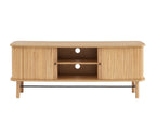 Meuble Tv Ernest - Frêne Portes Tambour Portes Tambour