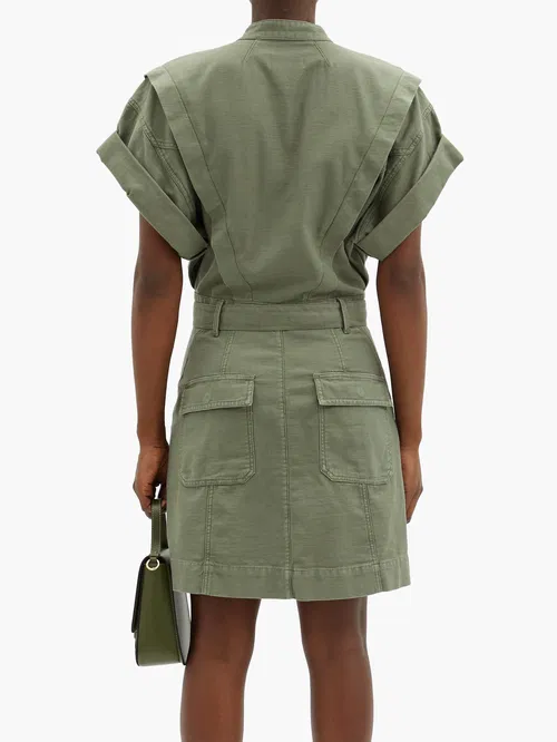 Robe Twisted Shirt - Washed Military