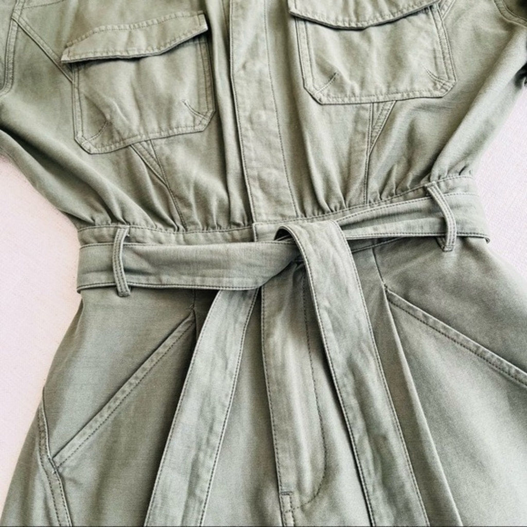 Robe Twisted Shirt - Washed Military
