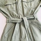 Robe Twisted Shirt - Washed Military