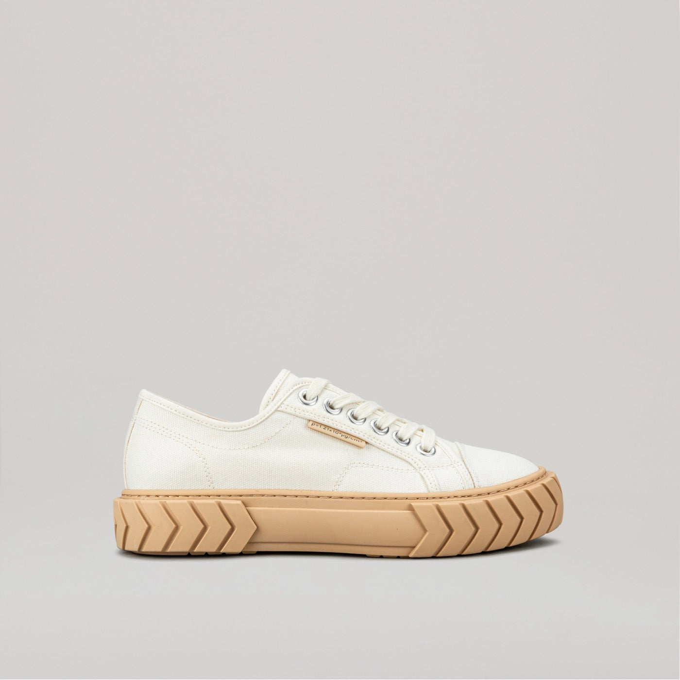 Sneakers Tyres Low Top - Beige/White