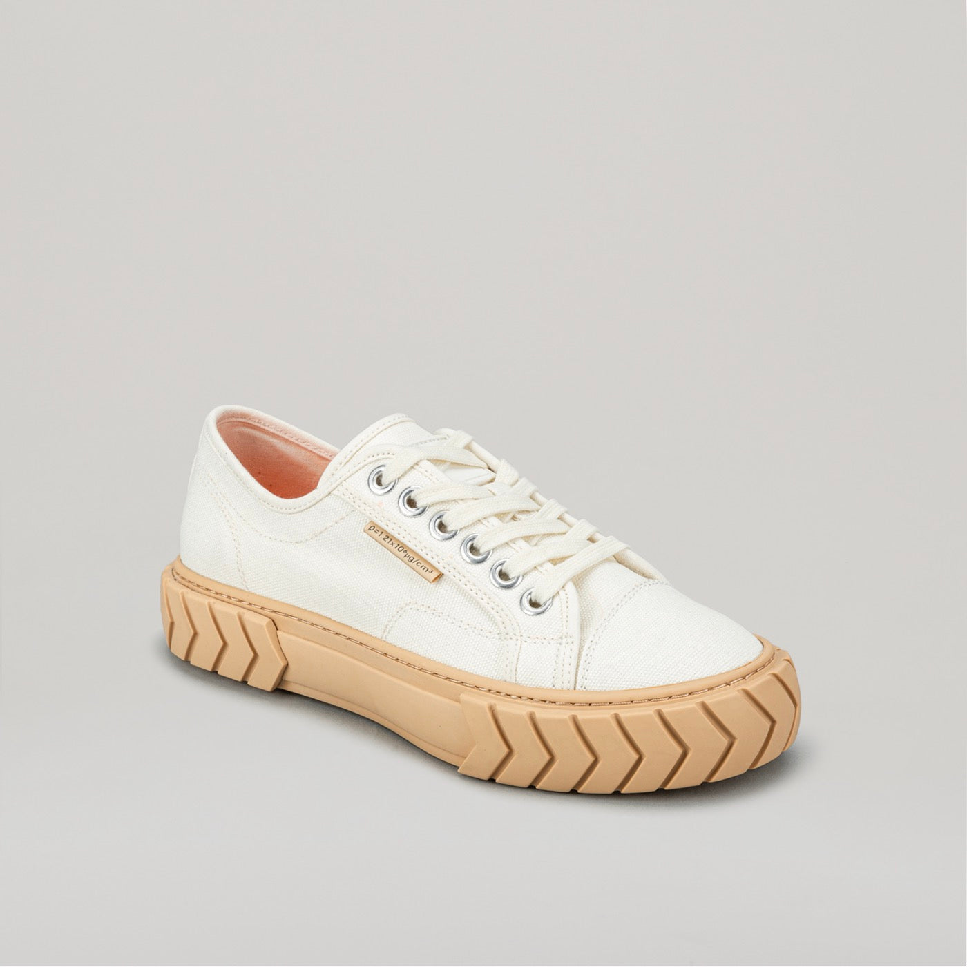 Sneakers Tyres Low Top - Beige/White
