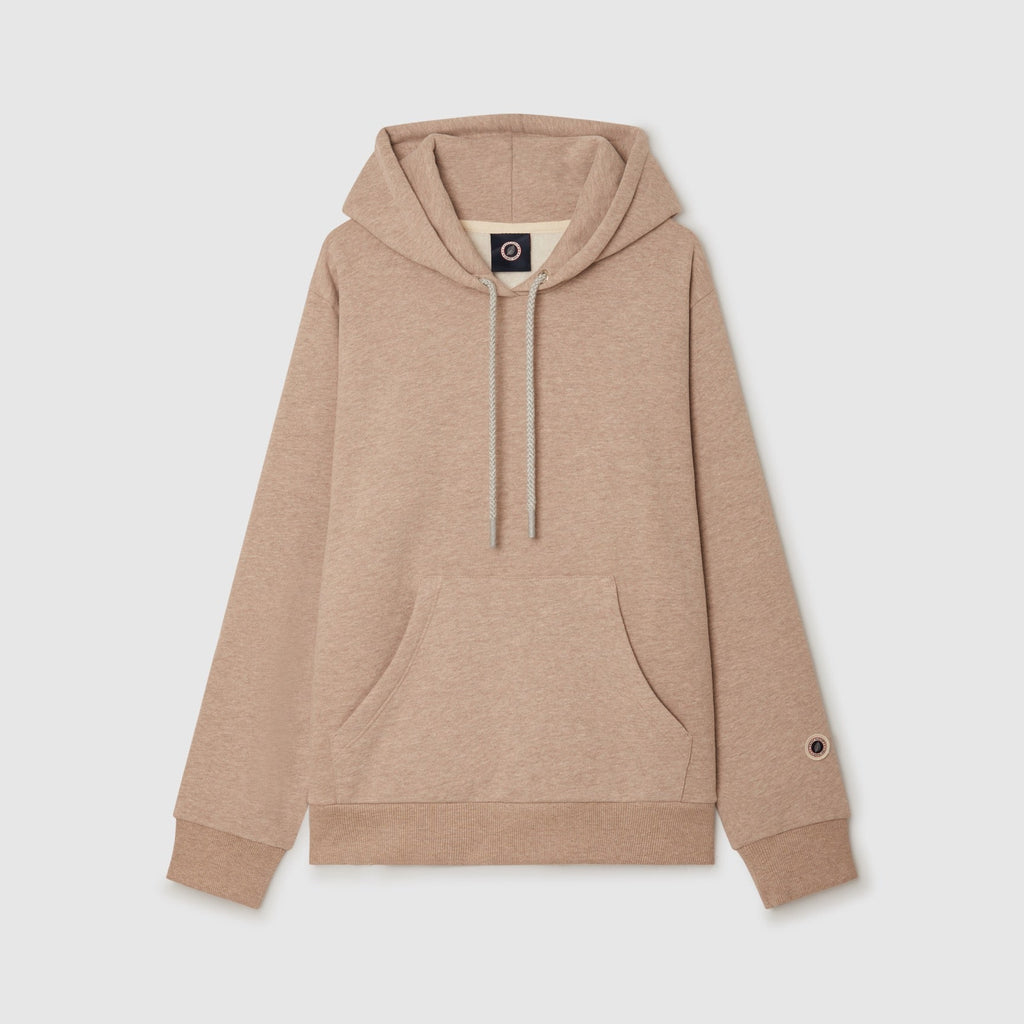 Sweat Capuche Poche Kangourou - Beige Marl - Mixte