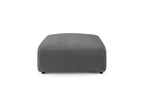 Jeanne - Grand Pouf - Tissu Velours