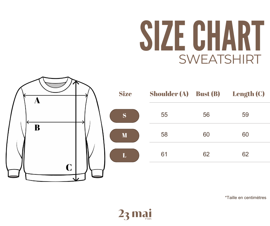 Sweat-Shirt D'Allaitement Marron Coeur - Femme