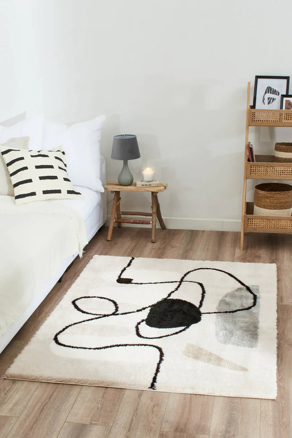 Lasso - Tapis D'Intérieur - Polyester - Beige