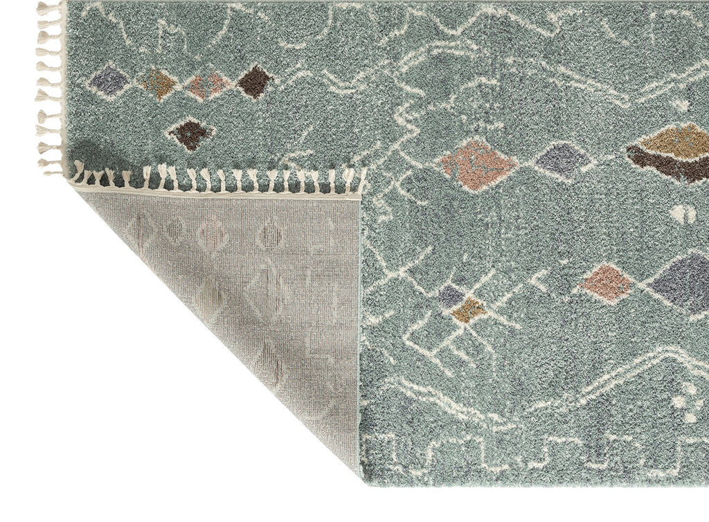Delya - Tapis D'Intérieur - Polypropylène - Turquoise