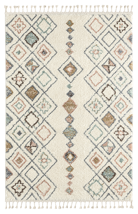 Delya - Tapis D'Intérieur - Polypropylène - Creme