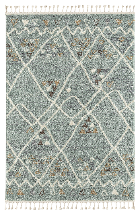 Delya - Tapis D'Intérieur - Polypropylène - Turquoise