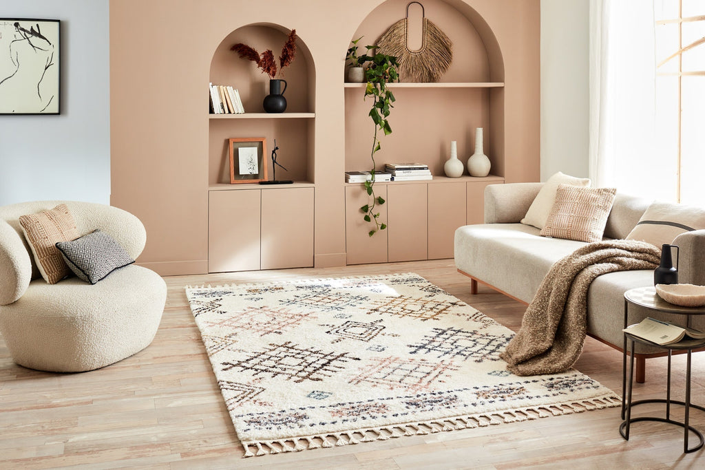 Delya - Tapis D'Intérieur - Polypropylène - Creme