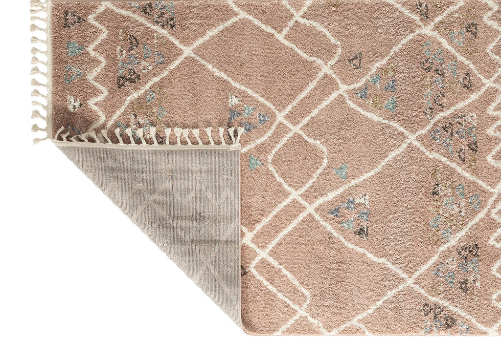 Delya - Tapis D'Intérieur - Polypropylène - Rose