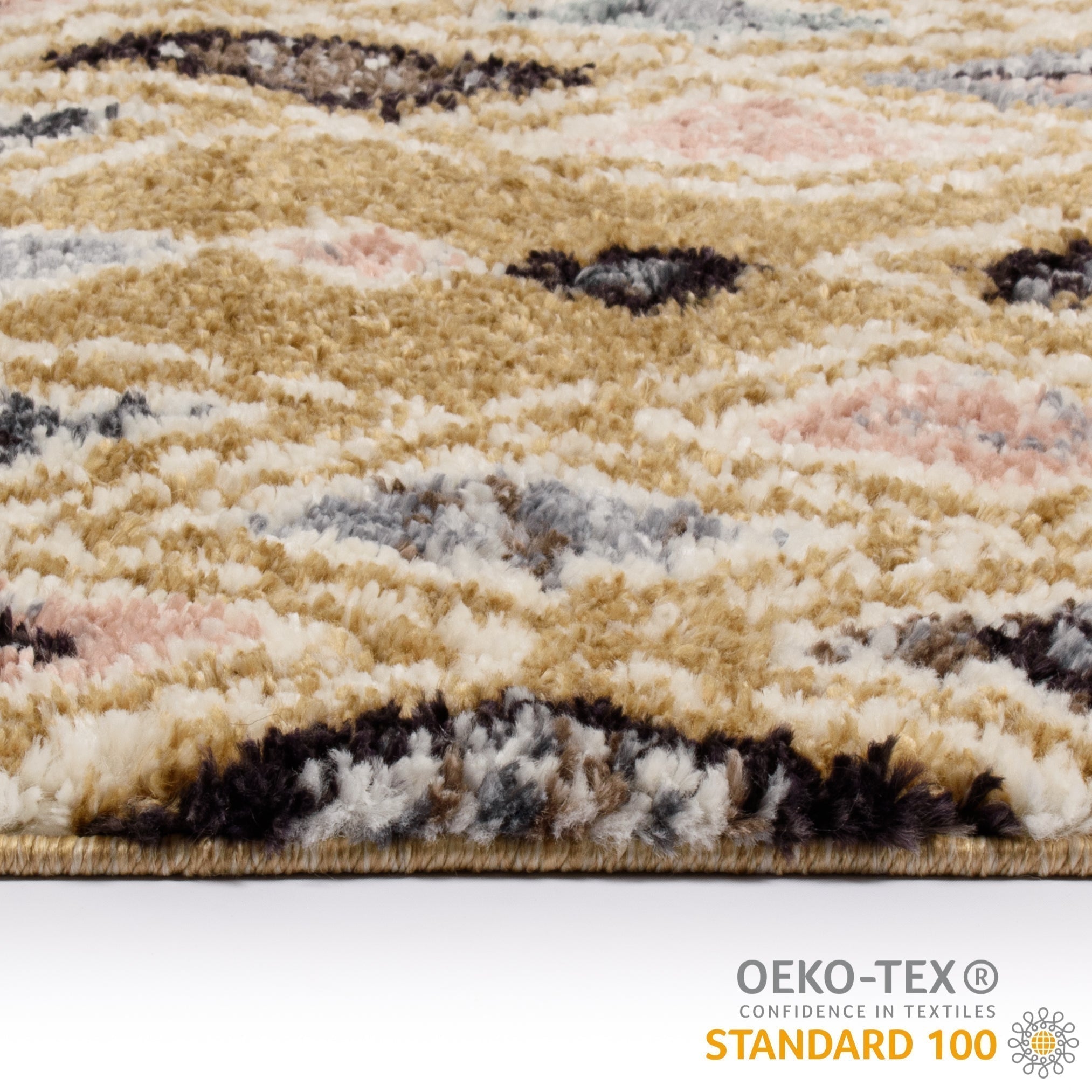 Delya - Tapis D'Intérieur - Polypropylène - Jaune