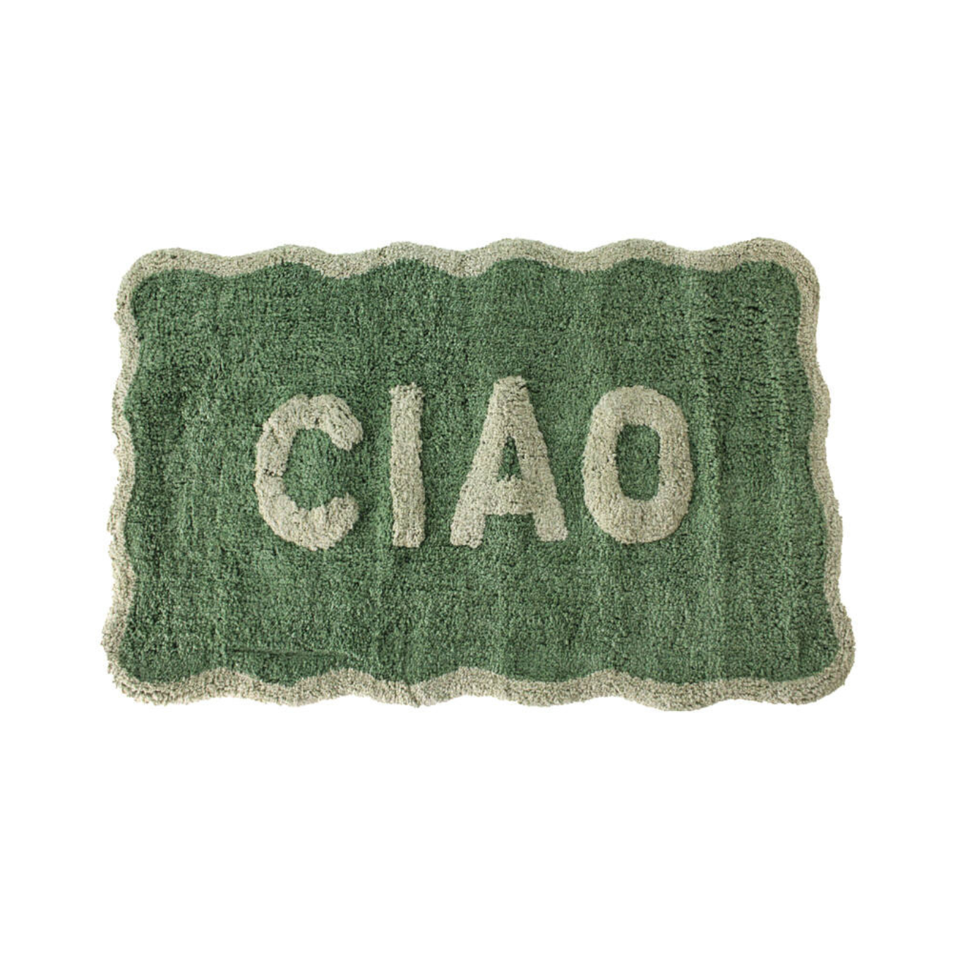 Tapis De Bain "Ciao" Vert