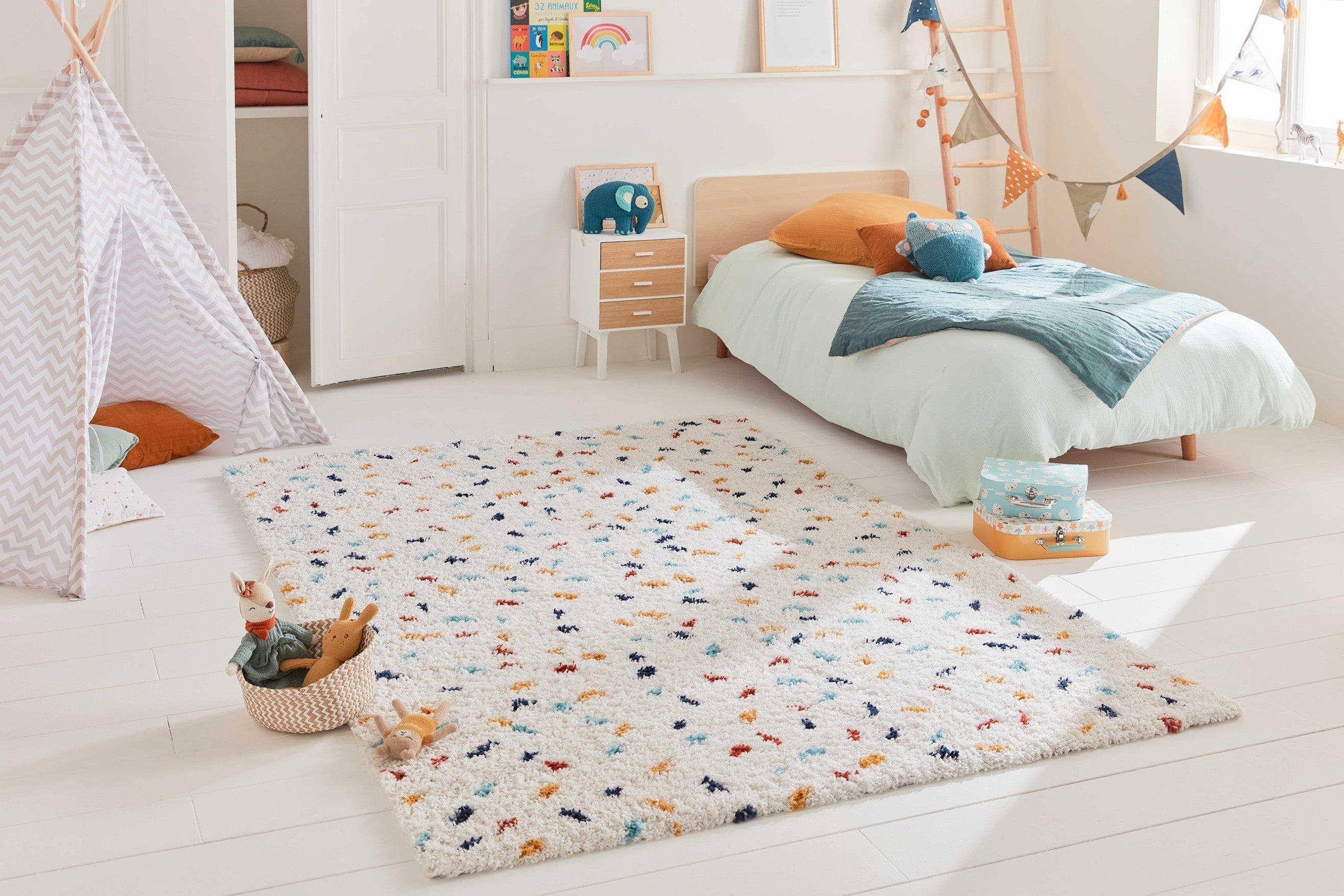 Tipi - Tapis D'Intérieur - Polypropylène - Multicolore
