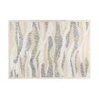 Tapis Azélie - Multi Kaki & Bleu