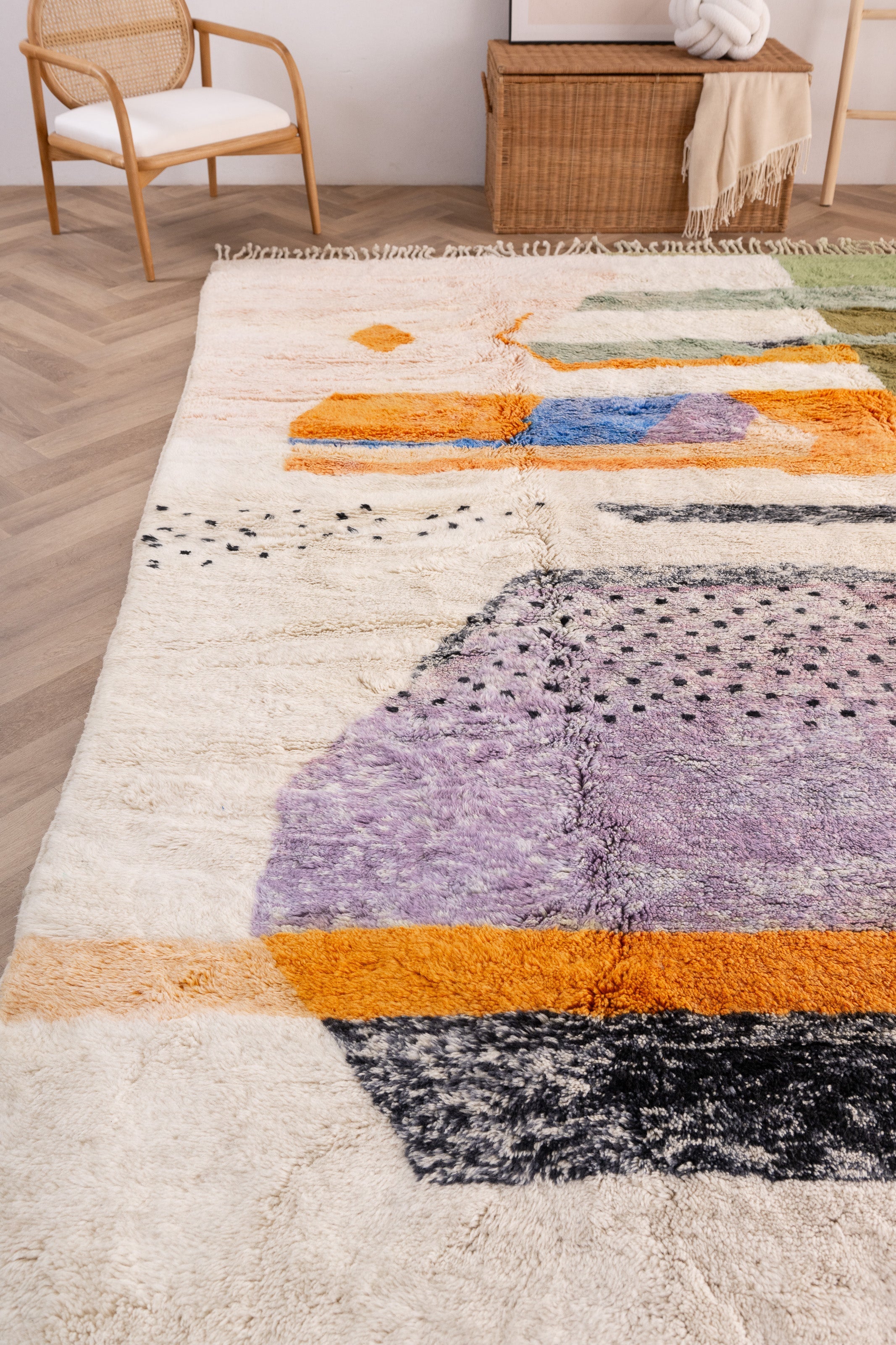 Tapis M'Rirt 254 X 362 Cm - N°1546