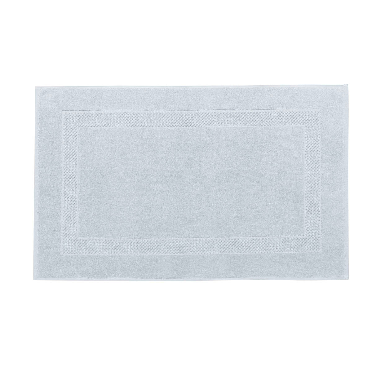 Eponge Unie - Tapis De Bain - Gris Clair