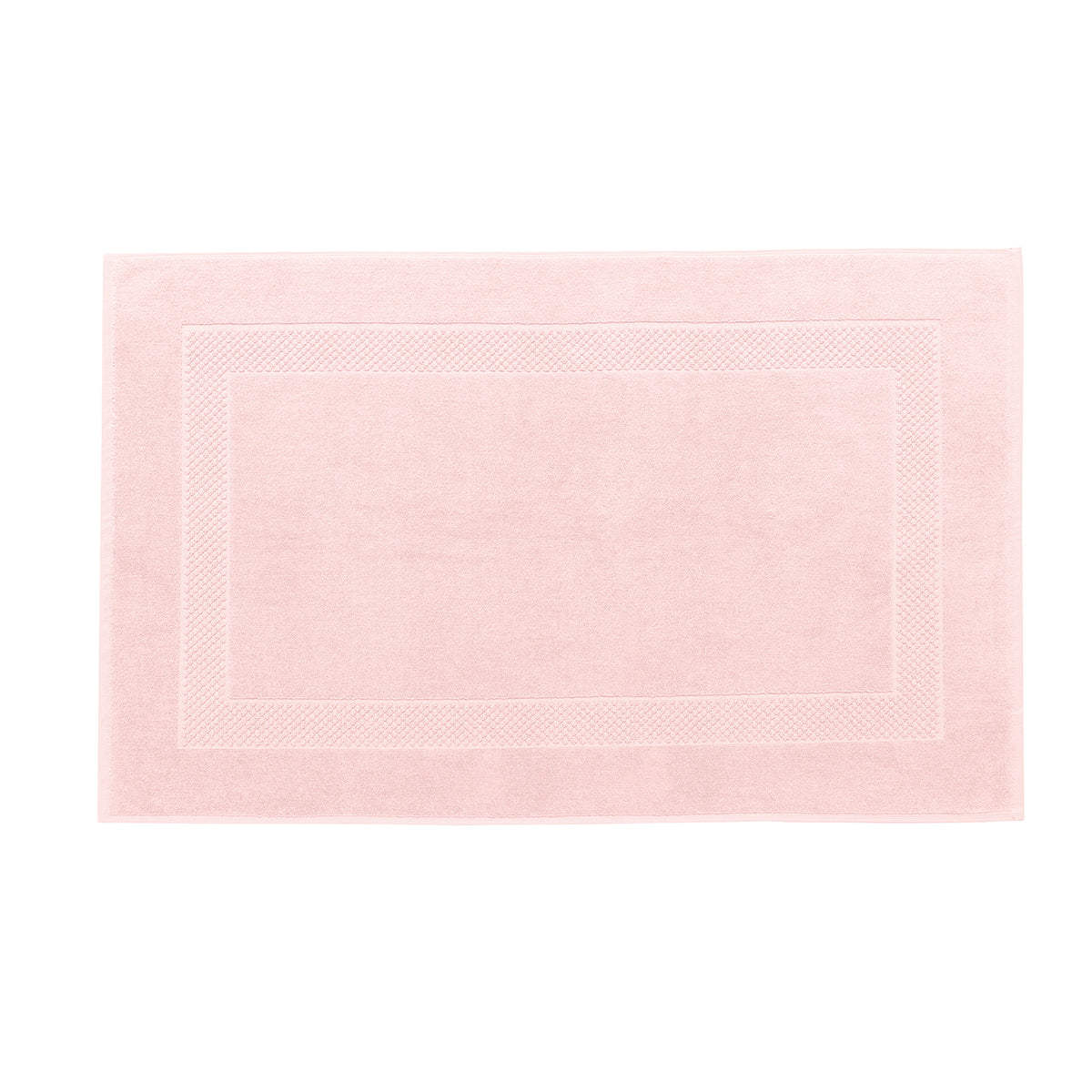 Eponge Unie - Tapis De Bain - Rose Pâle