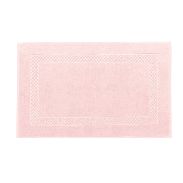 Eponge Unie - Tapis De Bain - Rose Pâle