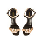Taurea Natural Wedge Ankle Sandal