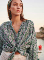 CHEMISE FLEURIE LEGERE THEA PETITE MENDIGOTE