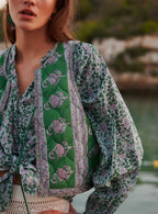 CHEMISE FLEURIE LEGERE THEA PETITE MENDIGOTE