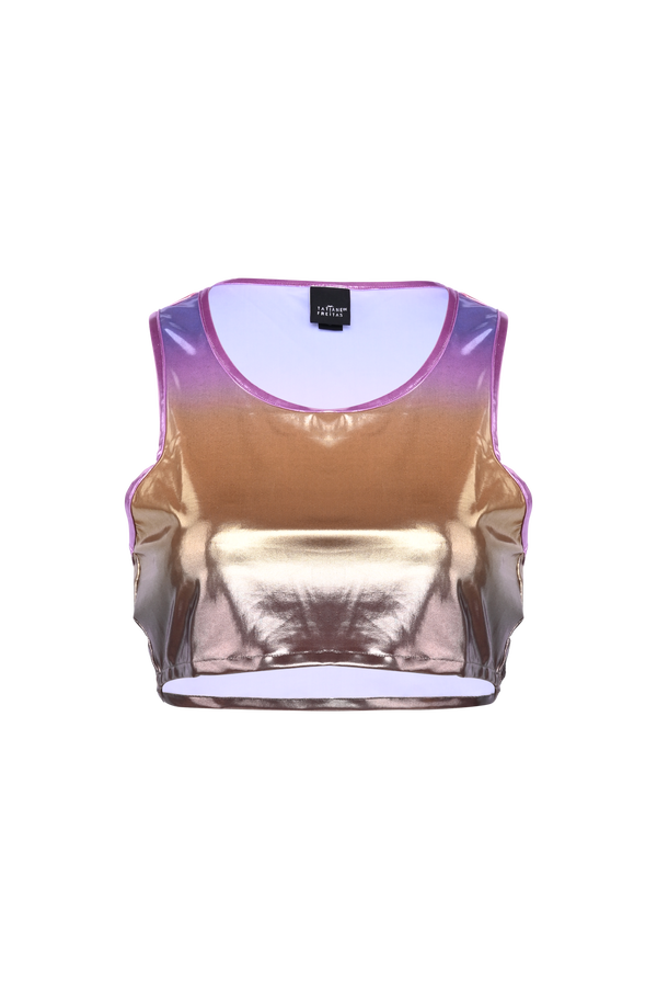 Top Beleza Pura Kaki/Rose
