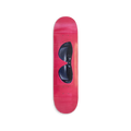 Tobias Spichtig's Sunglasses Pink Hand signed skateboard art by the skateroom