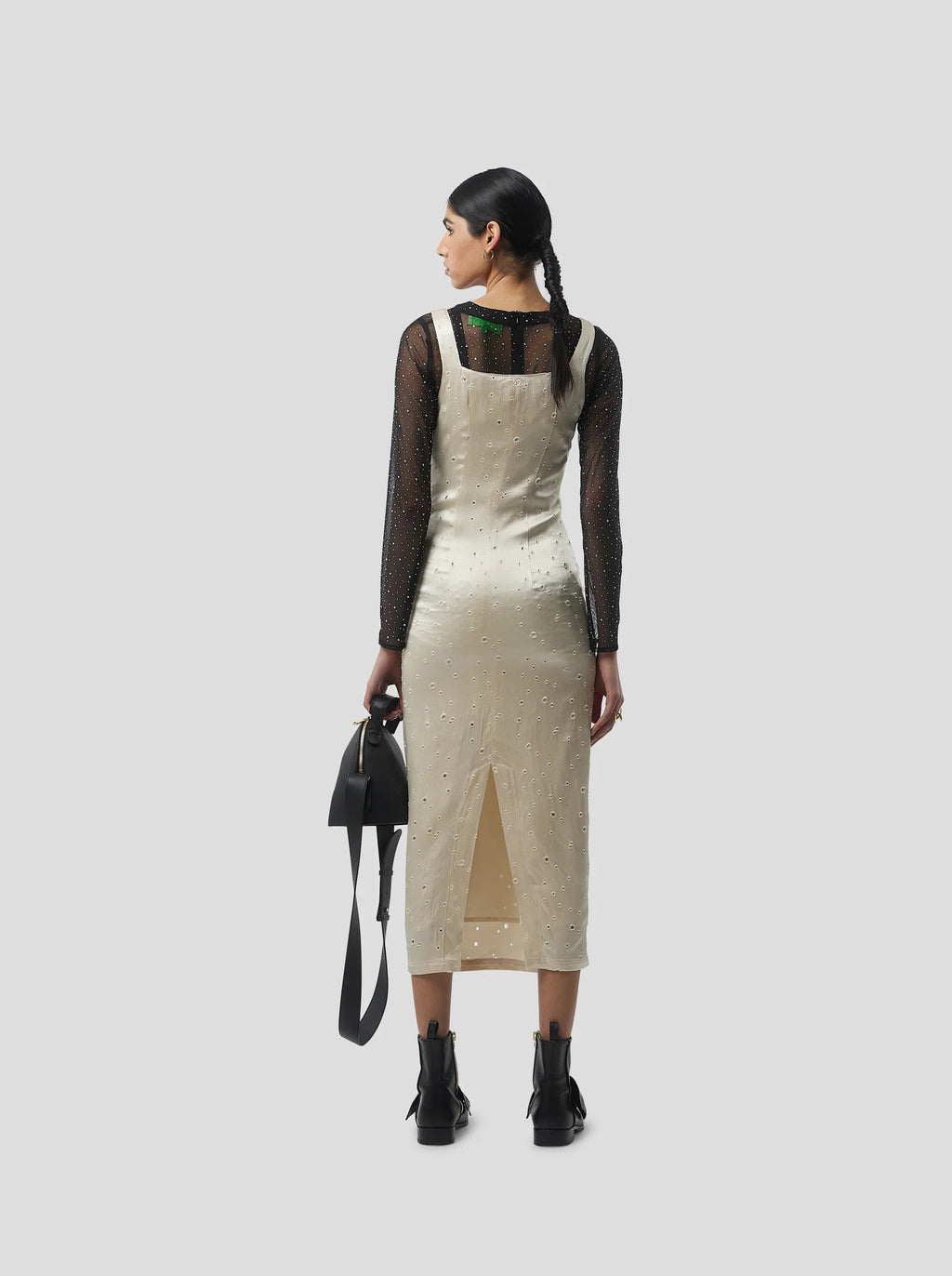 Robe Lynx In Saboté Moon Voile