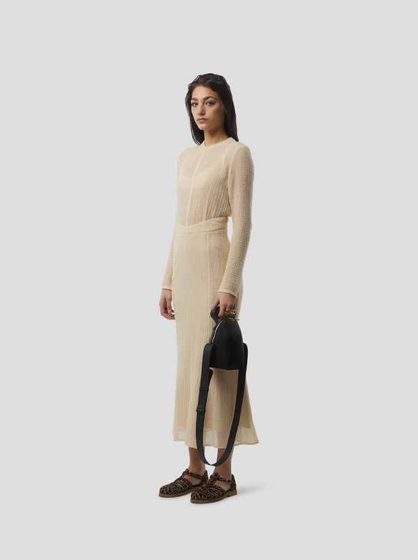 Top Cooper Top In Sand Salted Voile