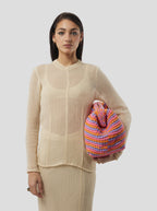 Top Cooper Top In Sand Salted Voile